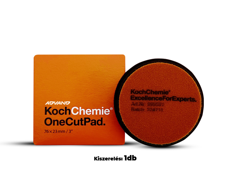 Koch Chemie KC OC Pad 76x23mm One Cut - Egy lépcsős polírszivacs 76x23mm